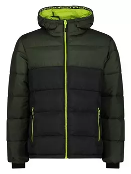 Стеганая куртка CMP Steppjacke, цвет Schwarz/Grn