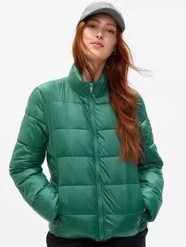 Стеганая куртка coldcontrol Gap, зеленый