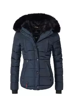 Стеганая куртка цветок лотоса MARIKOO, синий