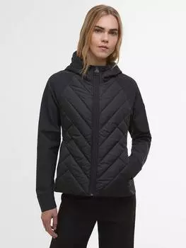 Стеганая куртка dakota Barbour, черный