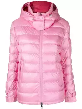 Стеганая куртка Dalles с капюшоном MONCLER, розовый