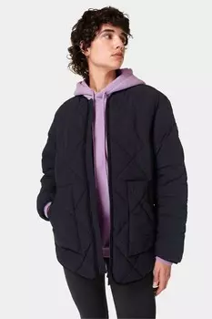 Стеганая куртка для похода Sweaty Betty, черный