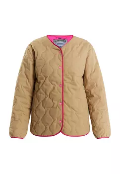 Стеганая куртка DreiMaster, серо коричневый