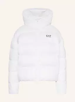 Стеганая куртка Ea7 Emporio Armani, белый