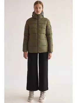 Стеганая куртка Ecoalf, хаки