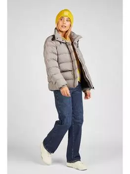 Стеганая куртка ELBSAND, бежевый