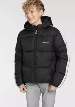 Стеганая куртка Ellesse "RESTA JNR PADDED JACKET - для детей", с капюшоном, черный