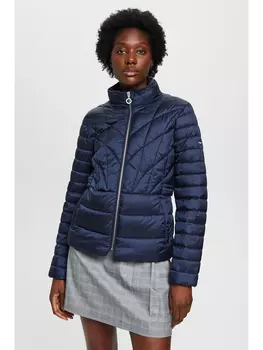 Стеганая куртка ESPRIT, темно синий