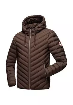 Стеганая куртка Фей-Тун NAVAHOO, цвет Dark Choco