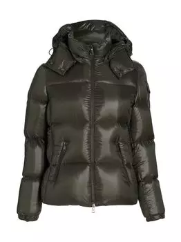 Стеганая куртка Fourmine Moncler, зеленый