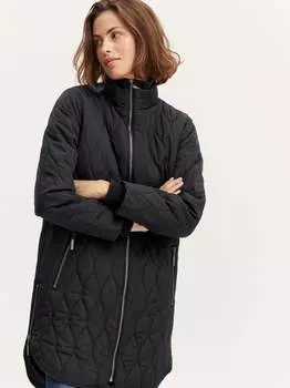 Стеганая куртка Fransa, черный