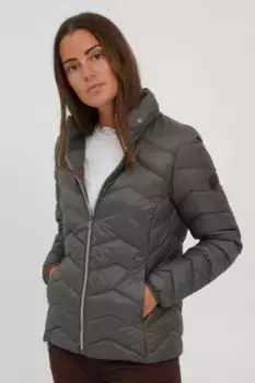 Стеганая куртка Fransa " Fransa FRBapadding", без капюшона, зеленый