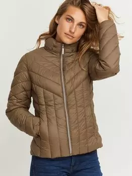 Стеганая куртка Fransa, коричневый