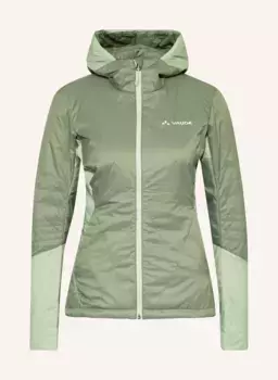 Стеганая куртка freney v Vaude, зеленый