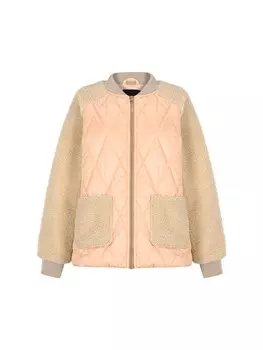 Стеганая куртка Freshlions, бежевый