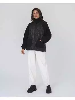 Стеганая куртка Freshlions, черный