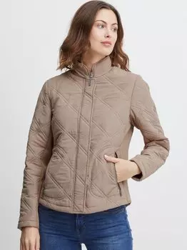 Стеганая куртка фрфей Fransa, бежевый
