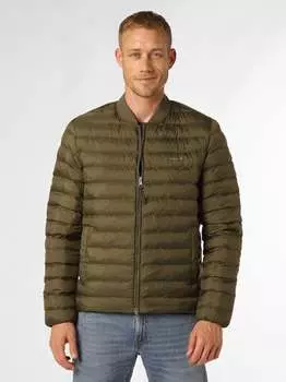 Стеганая куртка Gant, зеленый