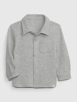 Стеганая куртка Gap, серый