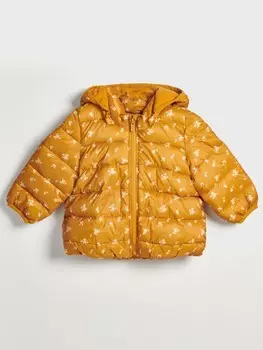 Стеганая куртка Gap, желтый