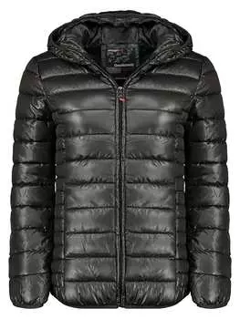 Стеганая куртка Geographical Norway, черный