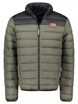 Стеганая куртка Geographical Norway, цвет khaki/schwarz