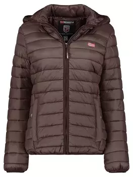 Стеганая куртка Geographical Norway Steppjacke Atika, коричневый