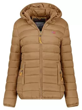 Стеганая куртка Geographical Norway Steppjacke Atikolor, светло-коричневый