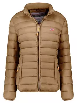 Стеганая куртка Geographical Norway Steppjacke Atikolor, светло-коричневый