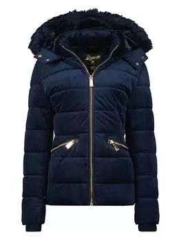 Стеганая куртка Geographical Norway Steppjacke Bilove, темно-синий