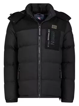 Стеганая куртка Geographical Norway Steppjacke Dupalo, черный