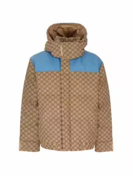 Стеганая куртка GG Supreme Gucci, мультиколор