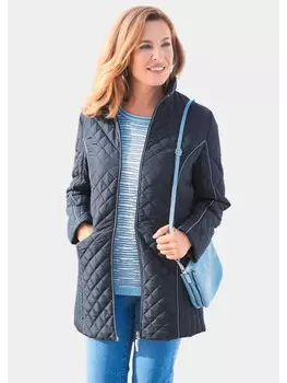 Стеганая куртка GOLDNER Longsteppjacke, цвет dunkelblau/blau