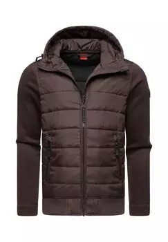 Стеганая куртка Hallmar с капюшоном Ragweartm, цвет Dark Brown