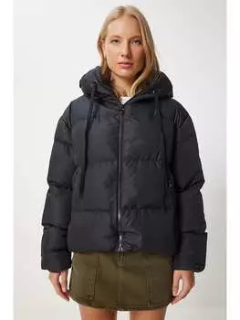 Стеганая куртка Happiness Istanbul, черный