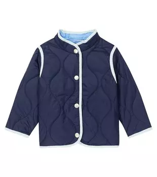 Стеганая куртка Harrie Molo, синий