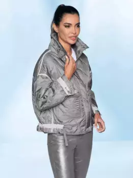 Стеганая куртка Heine, серый