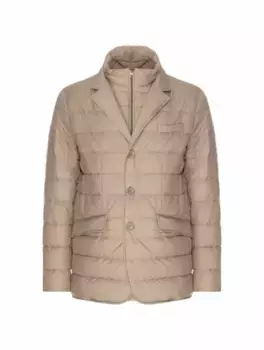 Стеганая куртка Herno, бежевый
