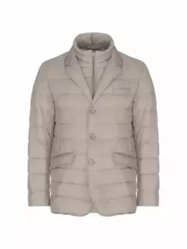Стеганая куртка Herno, серый
