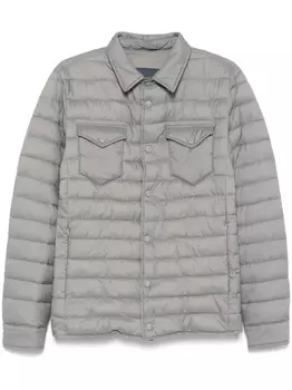 Стеганая куртка Herno, серый