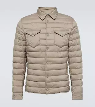 Стеганая куртка Herno, синий