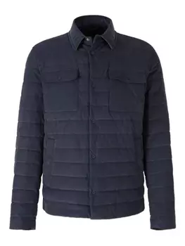 Стеганая куртка Herno, синий