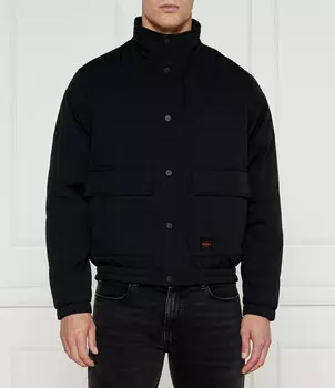Стеганая куртка HUGO Barren2431 Regular Fit, черный