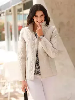 Стеганая куртка Inspirations, без капюшона Inspirationen, цвет Sand