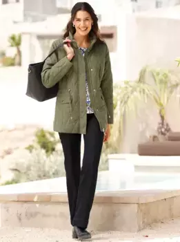 Стеганая куртка Inspirations, без капюшона Inspirationen, оливковый