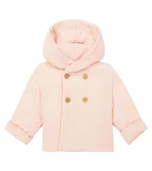 Стеганая куртка из хлопчатобумажной марли Il Gufo, розовый