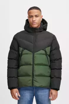 Стеганая куртка из смесовой ткани "BLEND BHOuterwear", зеленый