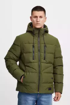 Стеганая куртка из смесовой ткани "BLEND BHOuterwear", с капюшоном, цвет Rosin
