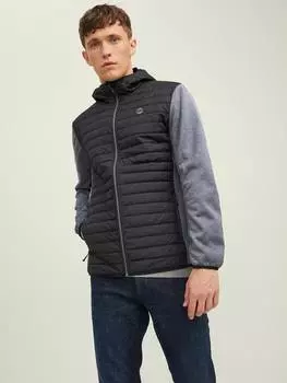 Стеганая куртка Jack & Jones, черный