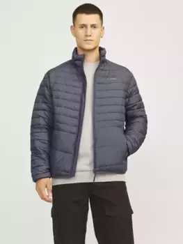 Стеганая куртка Jack & Jones "JJESTATE PACKABLE PUFFER COLLAR NOOS", цвет Asphalt